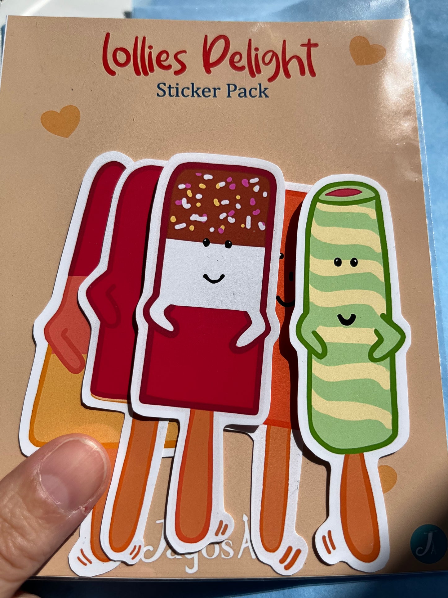 Lollies Delight Vinyl Stickers Set